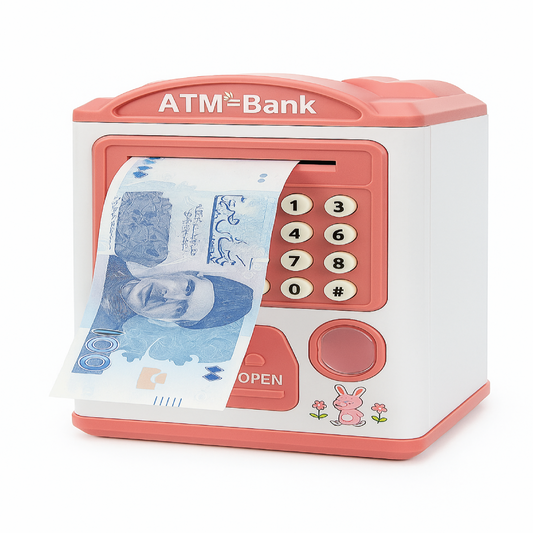 Creative ATM Money Box – Electronic Piggy Bank with Password & Music for Kids (3+ Years)