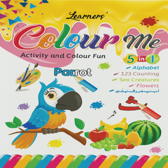 olour Me Activity & Colour Fun Book – 5 in 1 Learning & Colouring for Kids (Ages 3 to 7 Years)