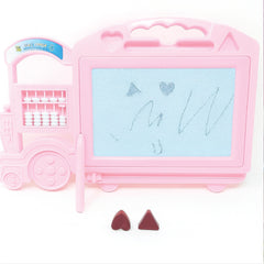 Kids Magnetic Writing & Drawing Board with Abacus – Multi-Color Educational Toy (Ages 3 to 8 Years)