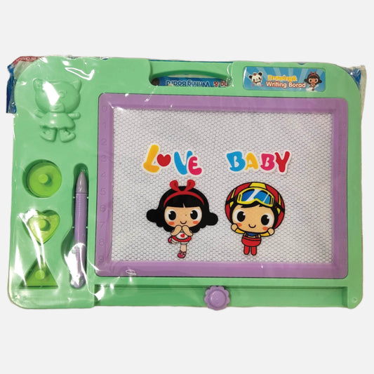 Love Baby Magnetic Writing & Drawing Board with Shapes – Educational Toy for Kids (Ages 3 to 7 Years)