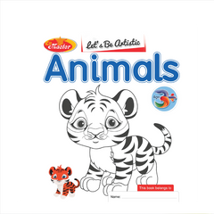 Animals Colouring Book – Fun Learning & Creativity for Kids (Ages 3+ Years)